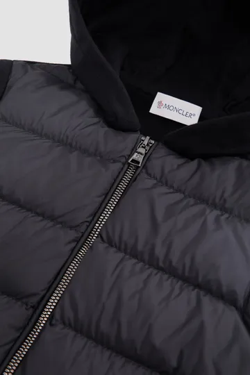 Logo Patch Zip-Up Cardigan