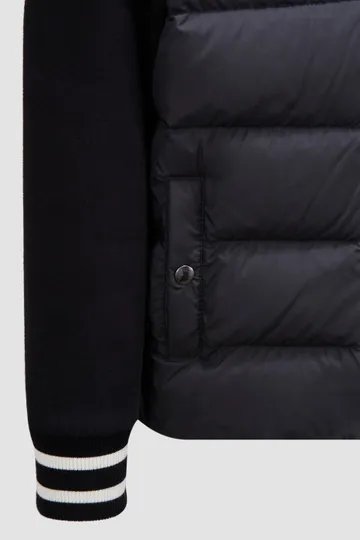 Logo Patch Zip-Up Cardigan