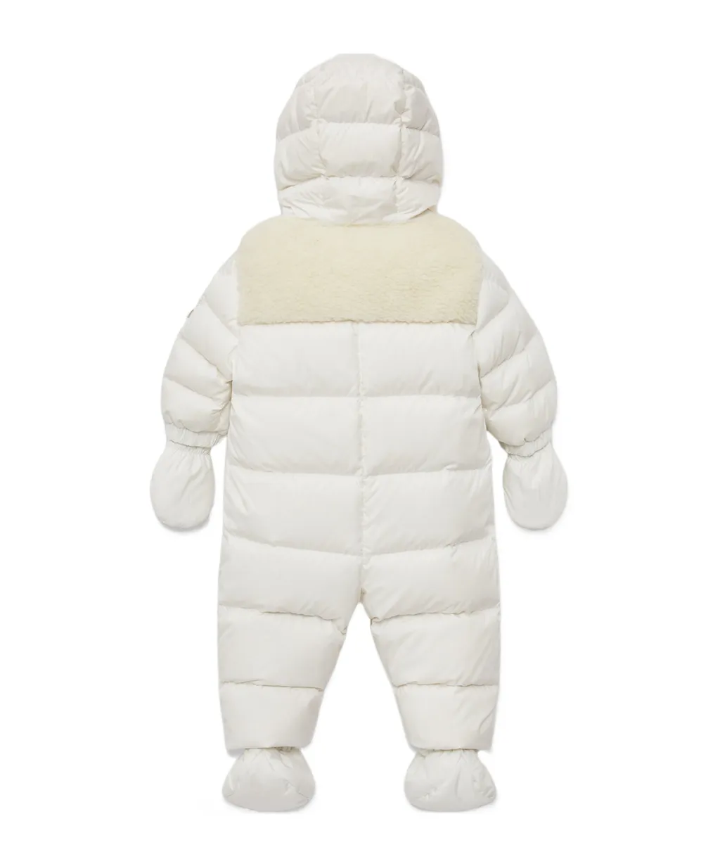 Logo Patch Padded Snowsuit