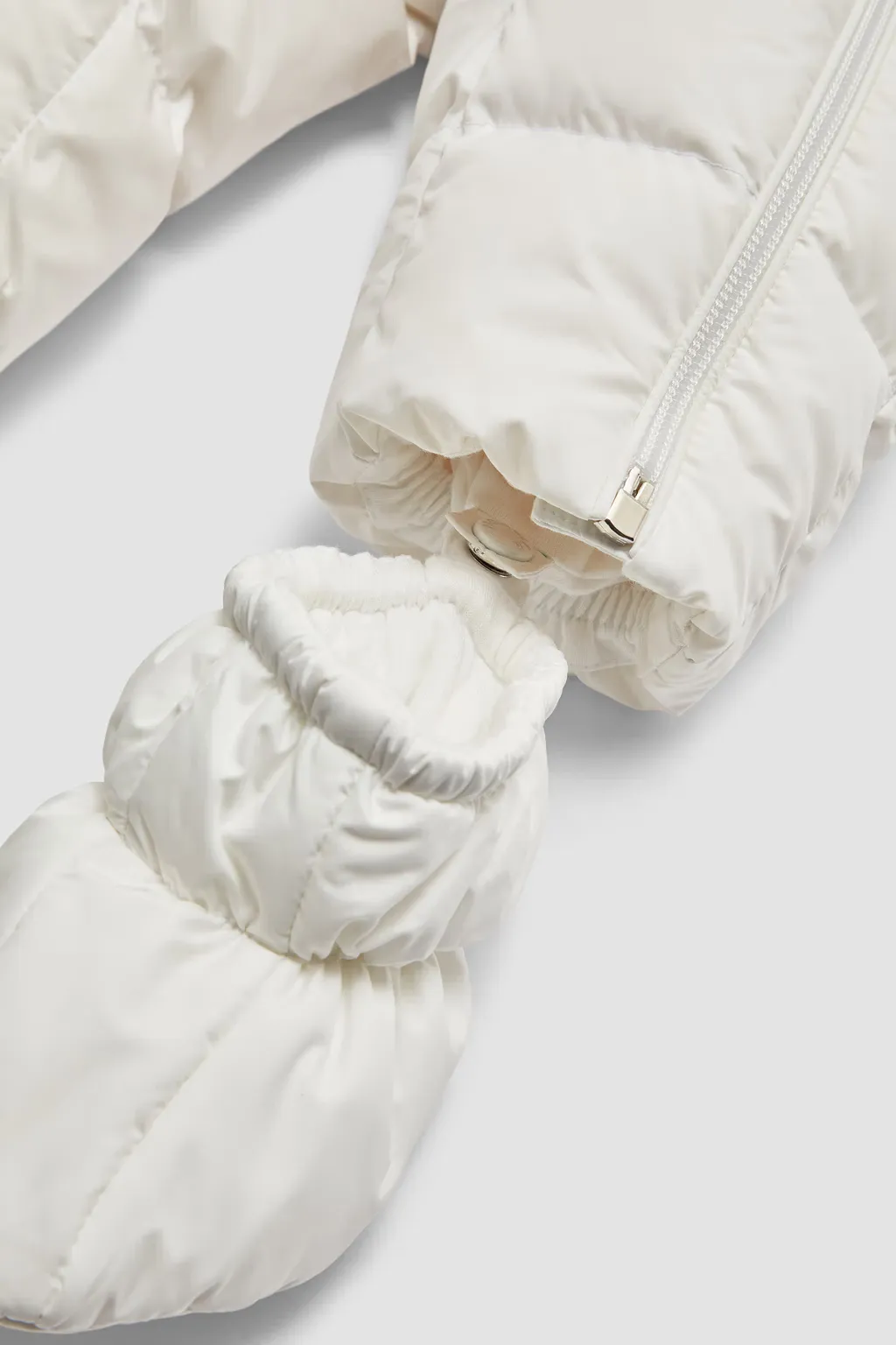 Logo Patch Padded Snowsuit