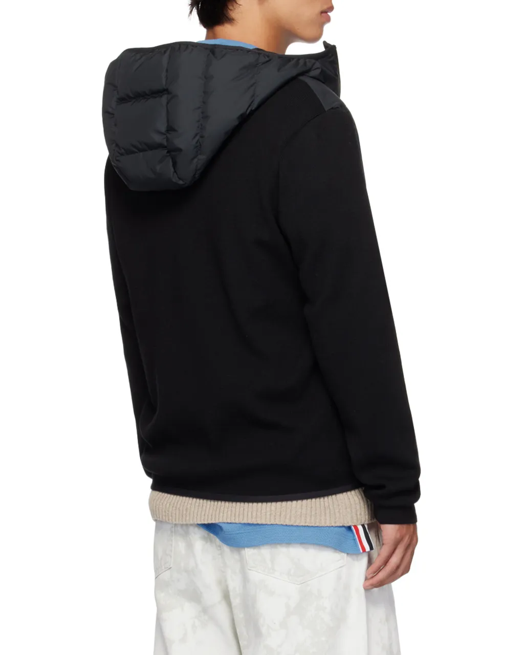 Zip-Up Long-Sleeved Cardigan