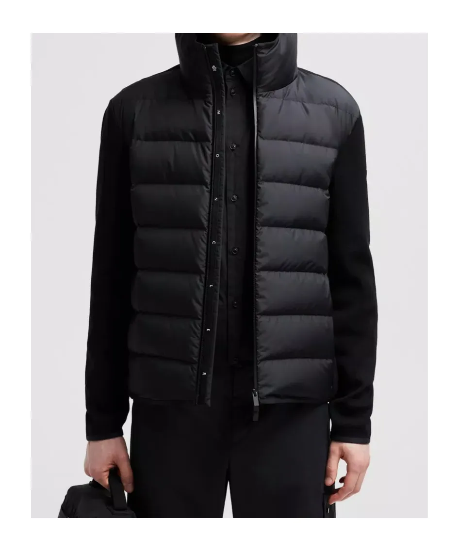 Zip-Up Long-Sleeved Cardigan