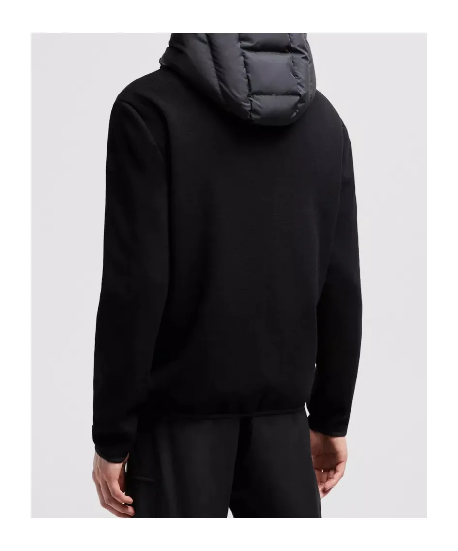 Zip-Up Long-Sleeved Cardigan