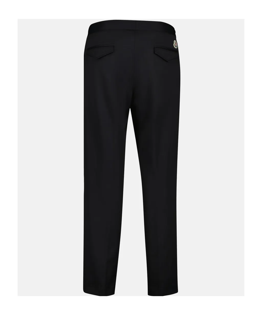 Logo Patch Drawstring Track Pants