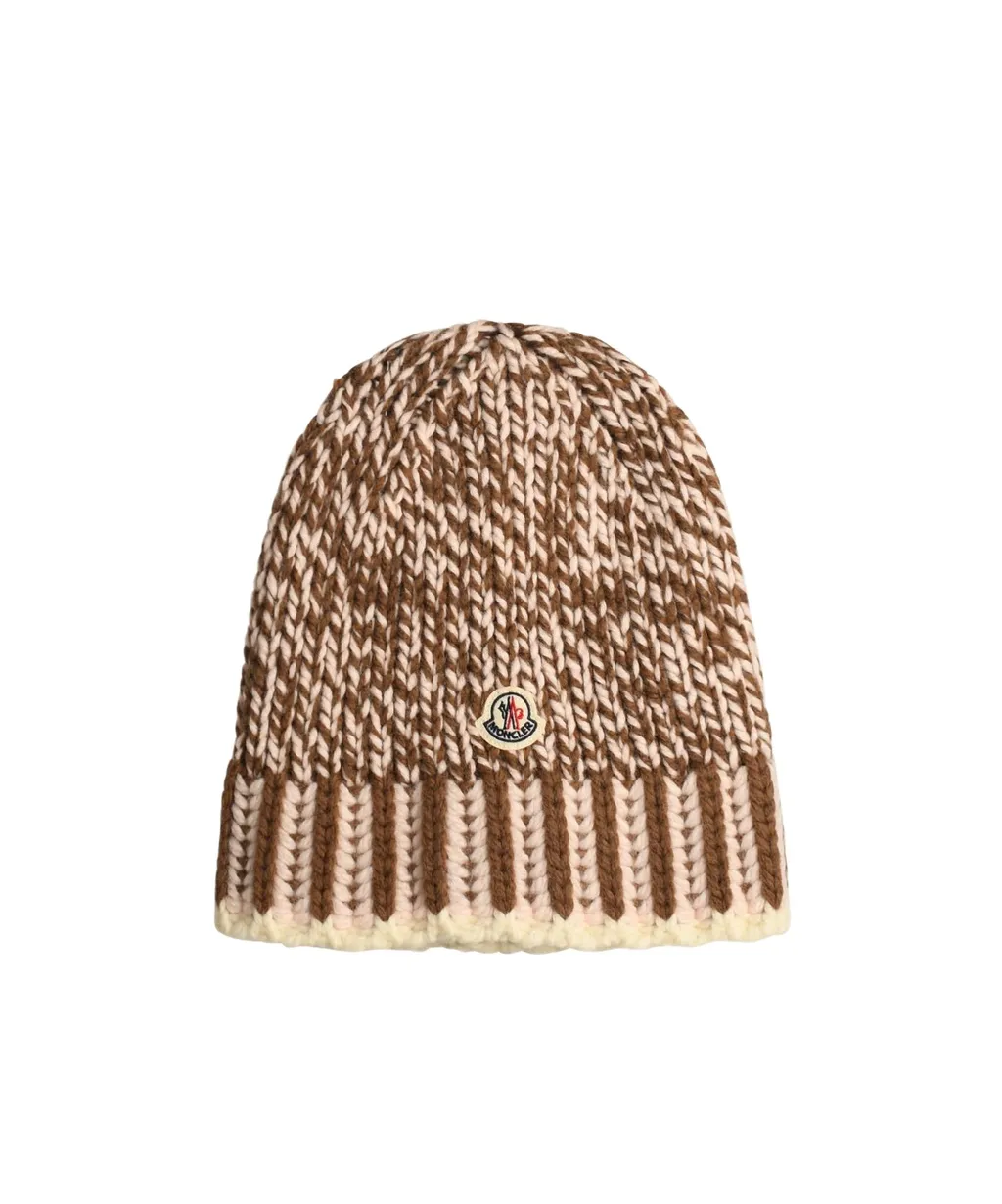 Logo Patch Knitted Beanie