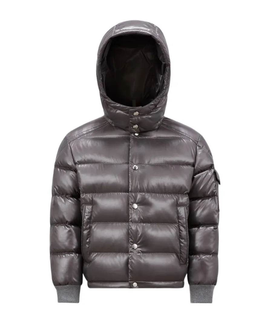 Manaem Logo Patch Hooded Jacket
