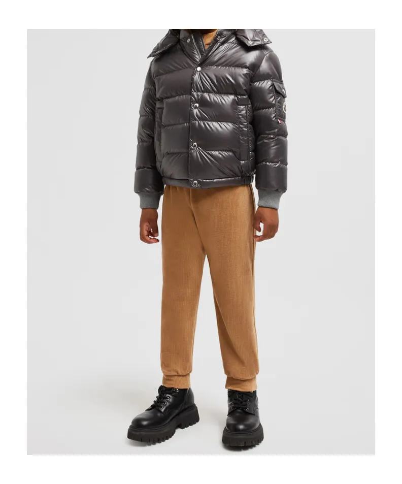 Manaem Logo Patch Hooded Jacket