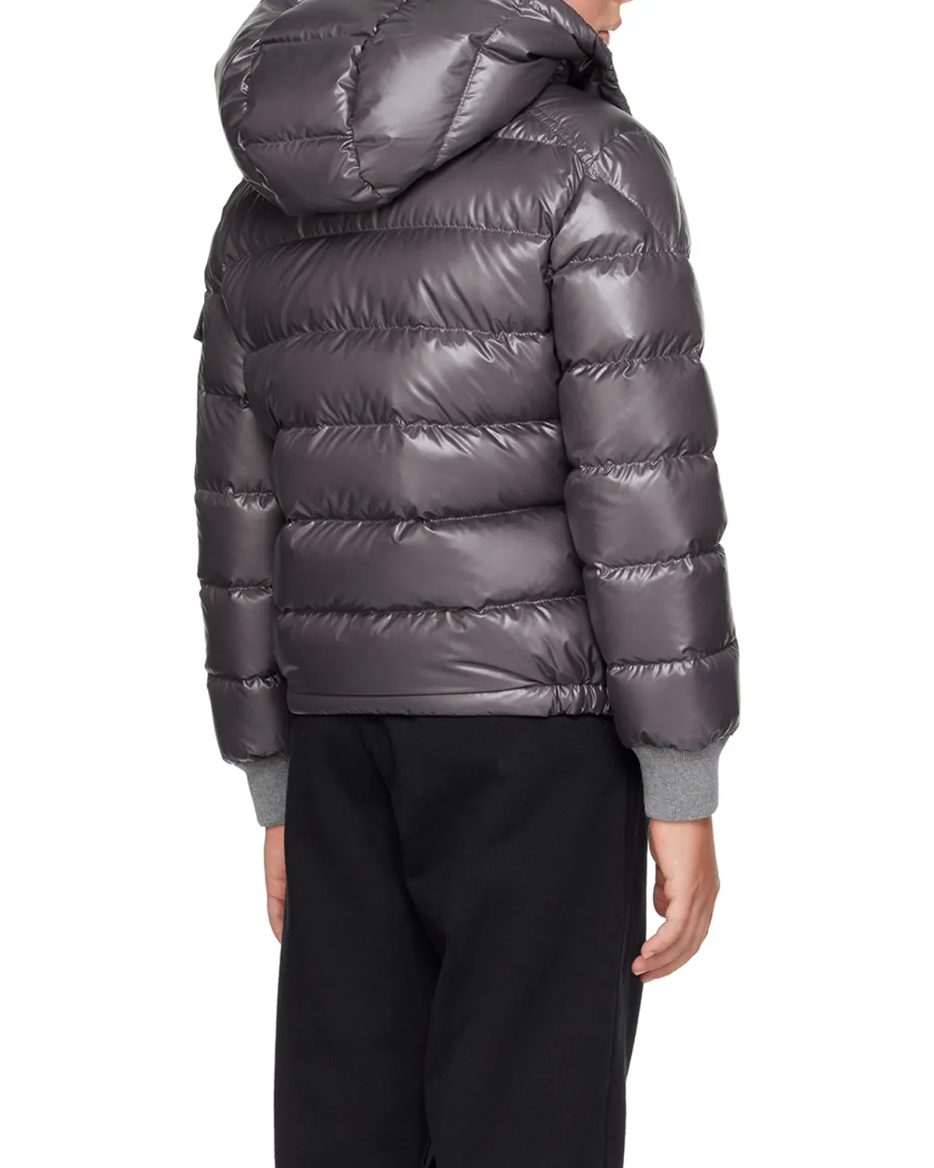 Manaem Logo Patch Hooded Jacket