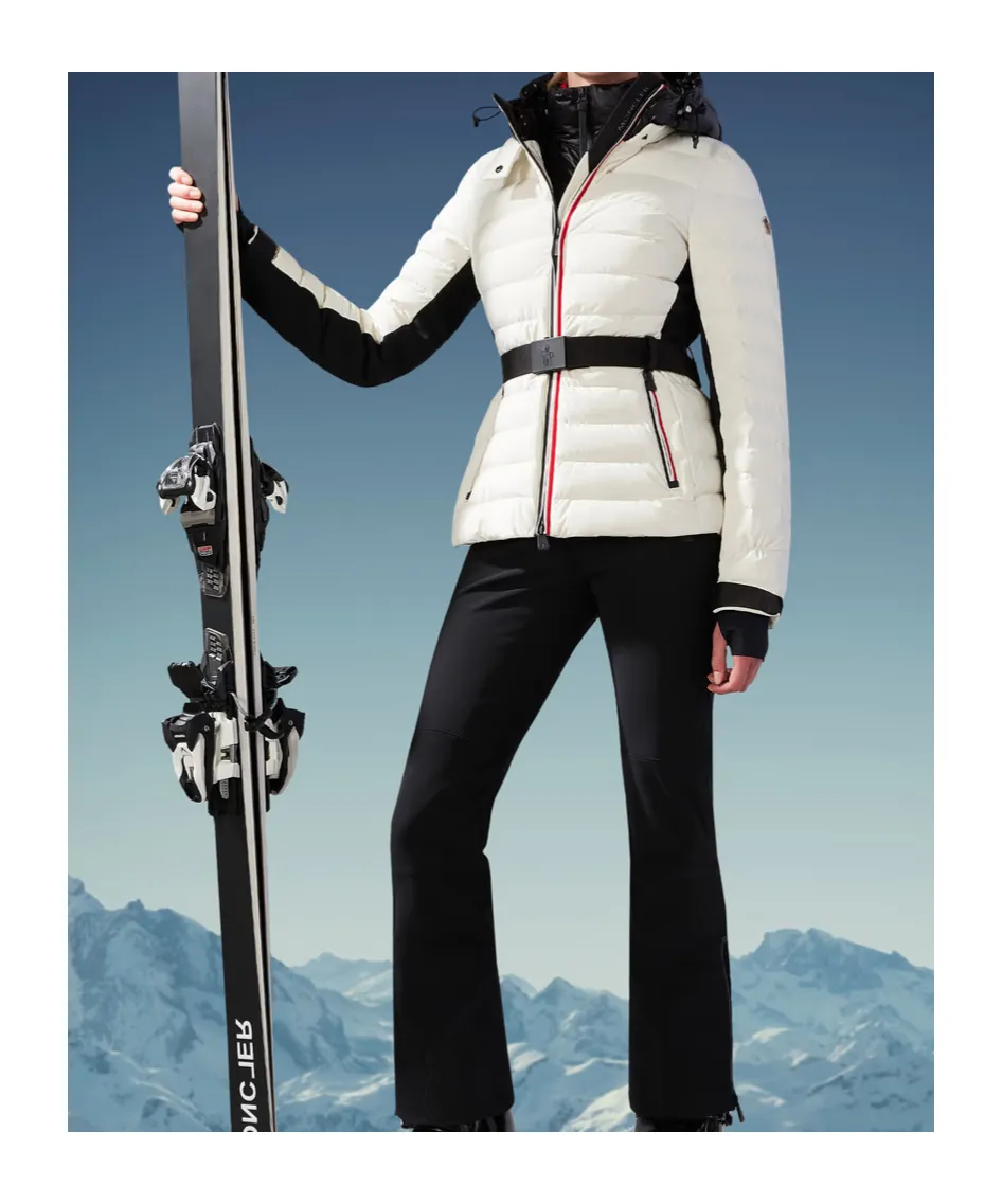 Bruche Hooded Down Ski Jacket
