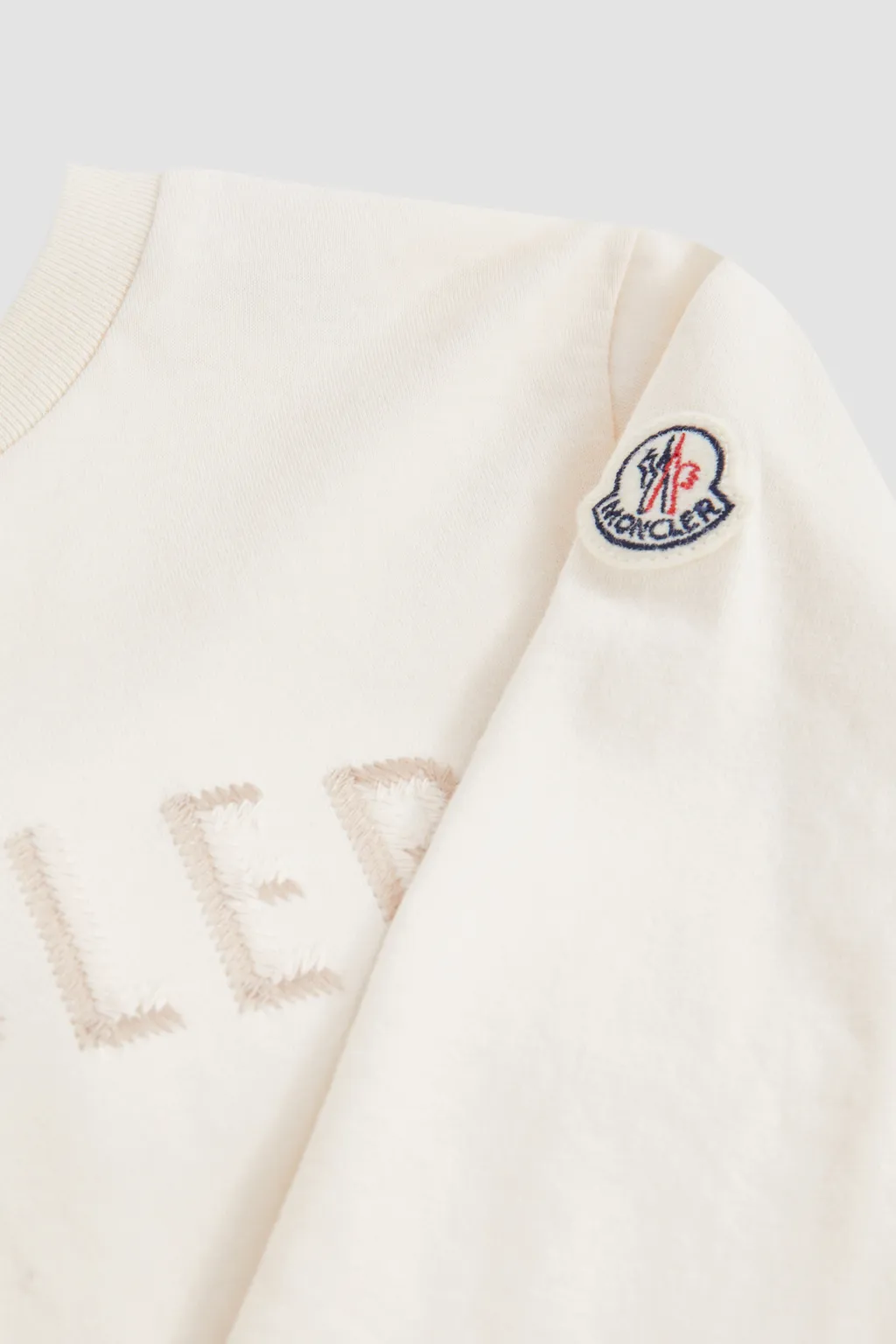 Embroidered Logo Long Sleeve T-Shirt
