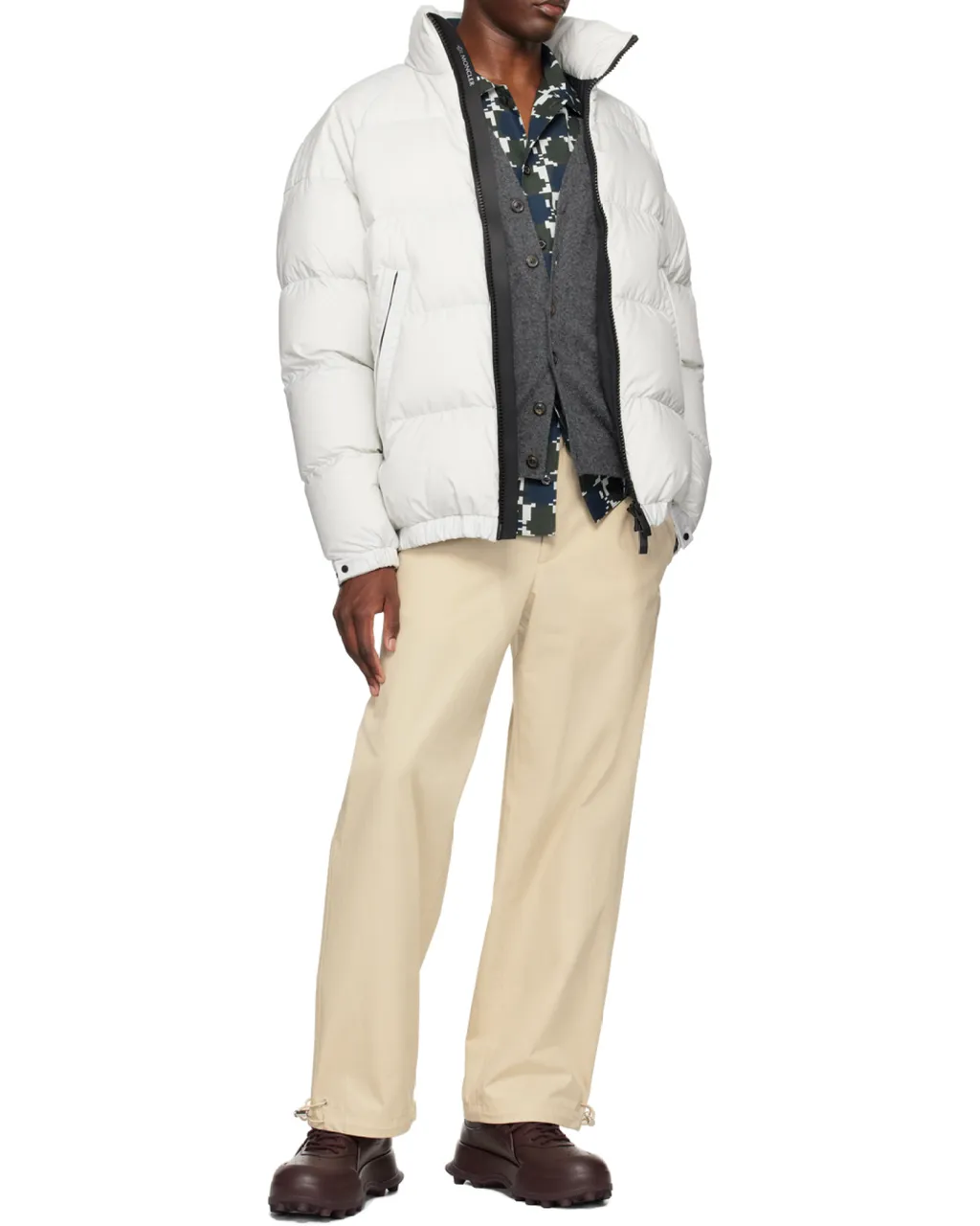All-Over Patterned Short-Sleeved Shirt