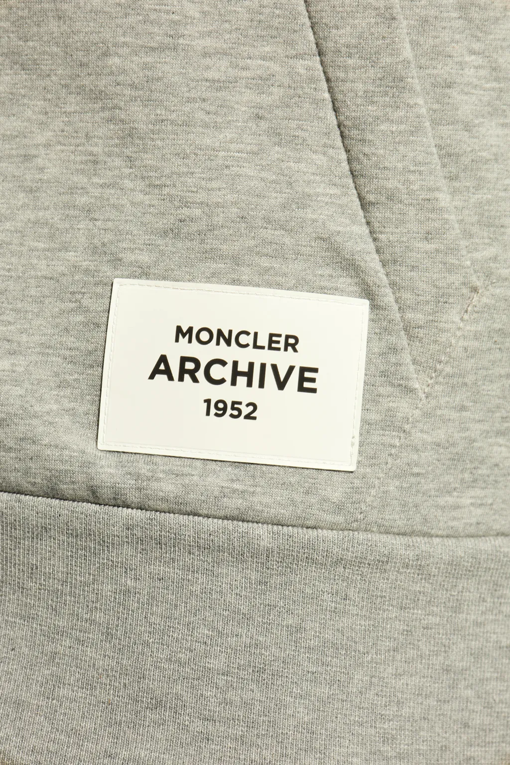 Logo Patch Zip-Up Hoodie
