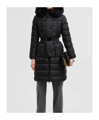 Khloe Logo Patch Belted Jacket