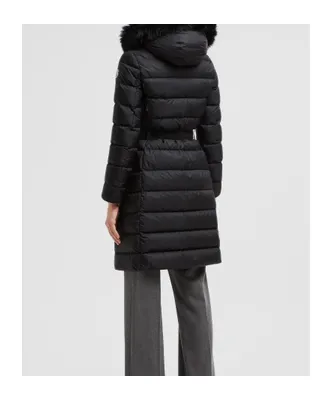 Khloe Logo Patch Belted Jacket