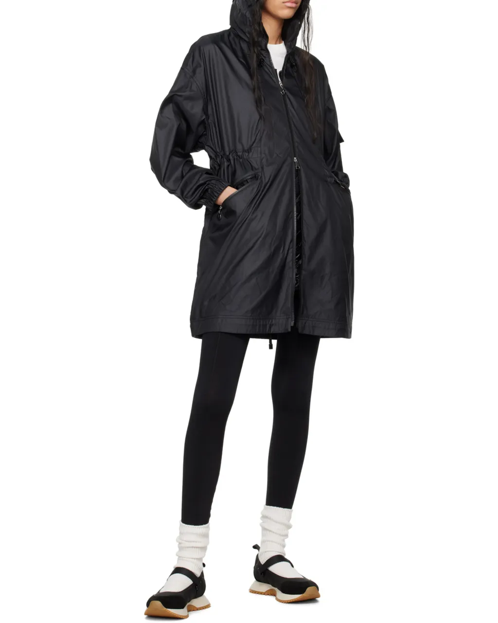 Adhemar Zip-Up Parka Coat