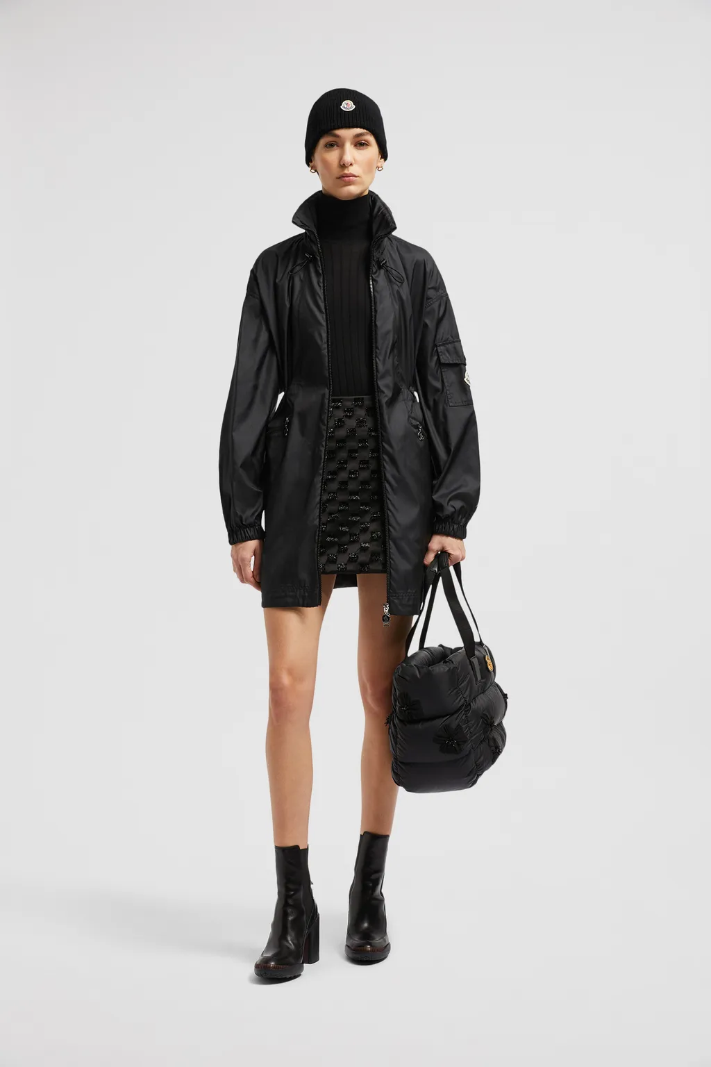 Adhemar Zip-Up Parka Coat