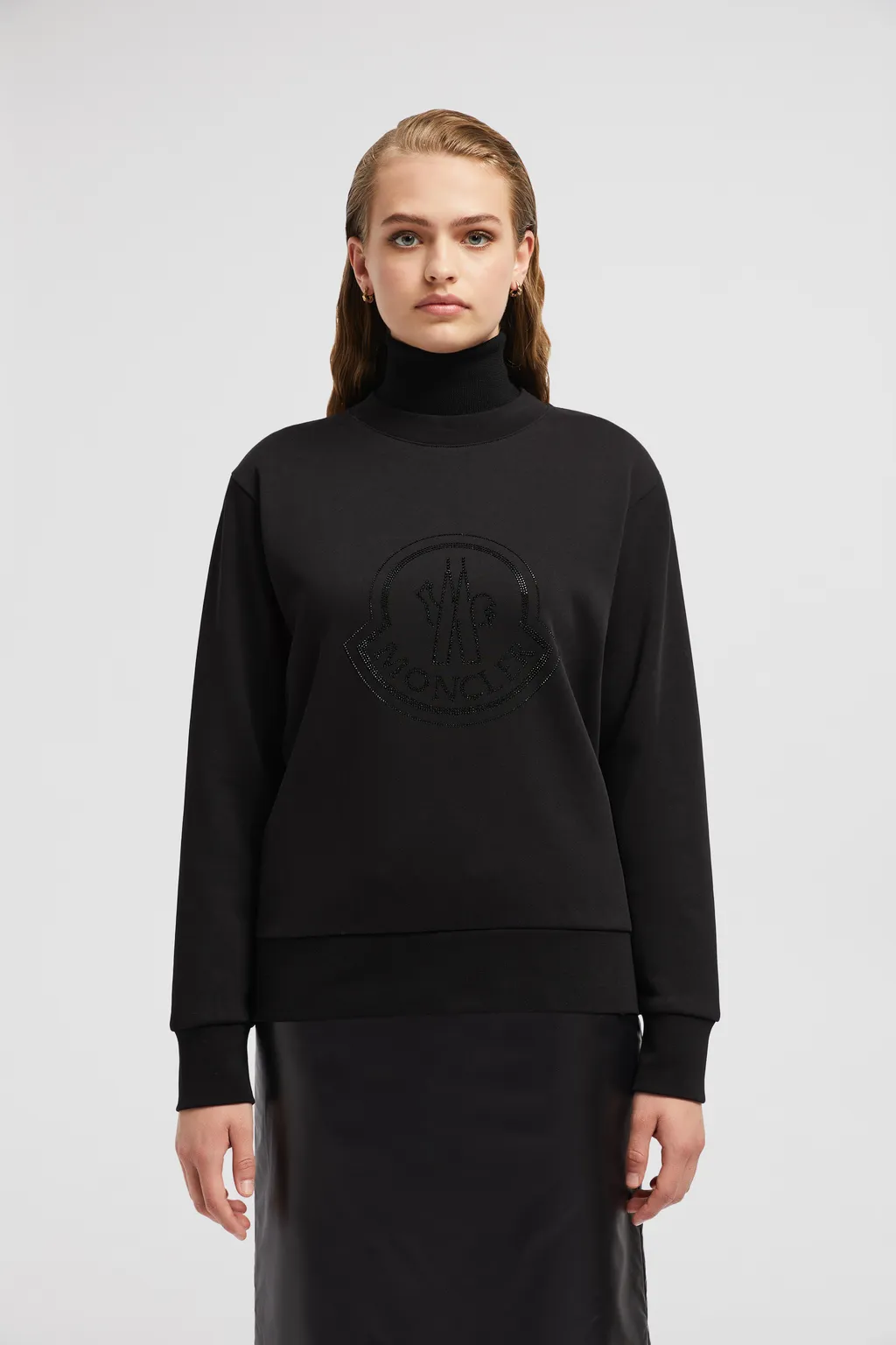 Logo Embellished Crewneck Sweatshirt