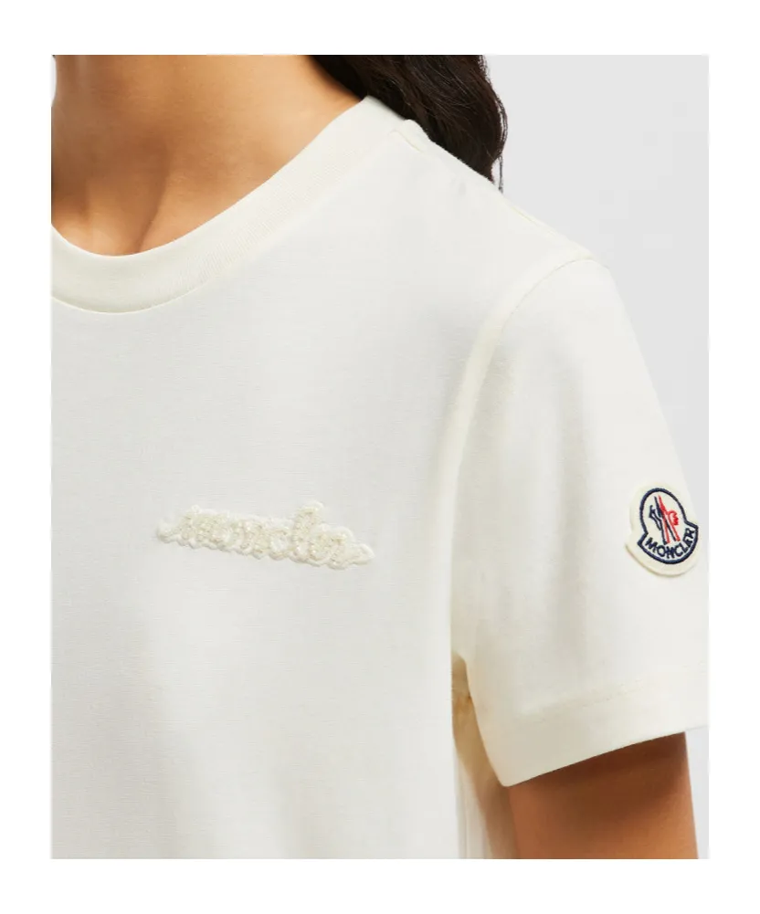Logo Embellished T-Shirt