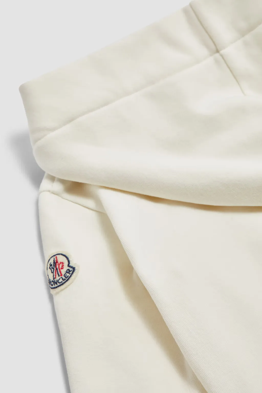 Logo Patch Hooded Dress