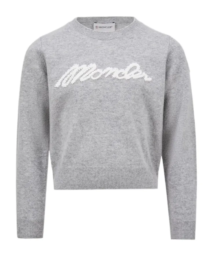 Logo-Embroidered Crewneck Jumper