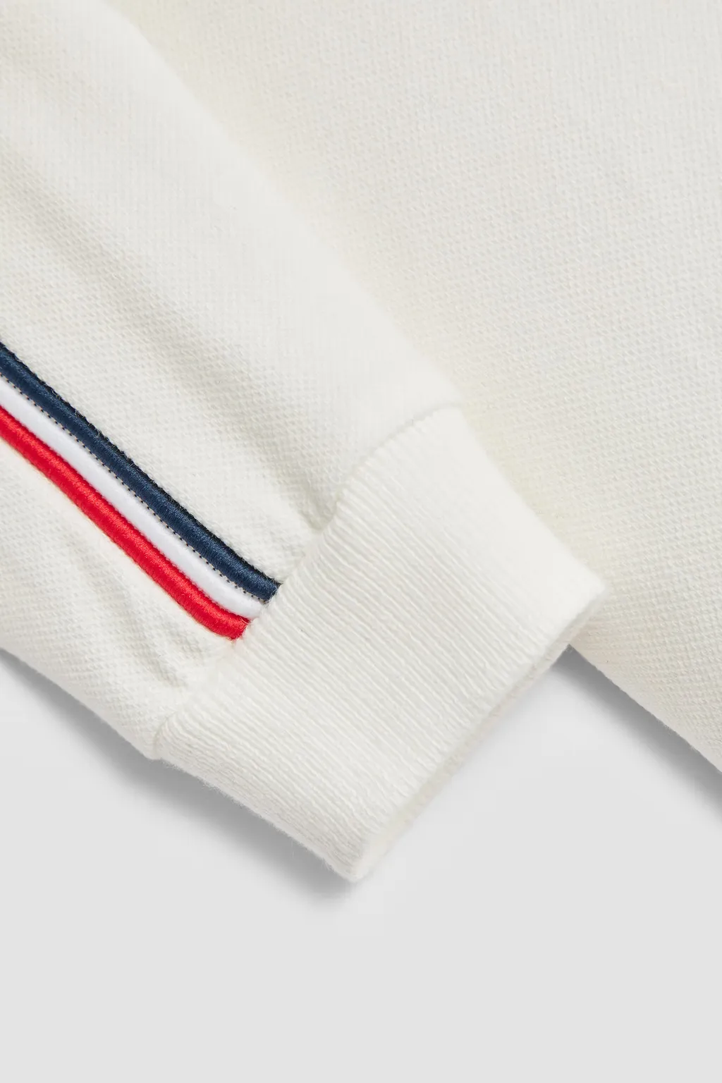 Logo Patch Long-Sleeved Polo Shirt