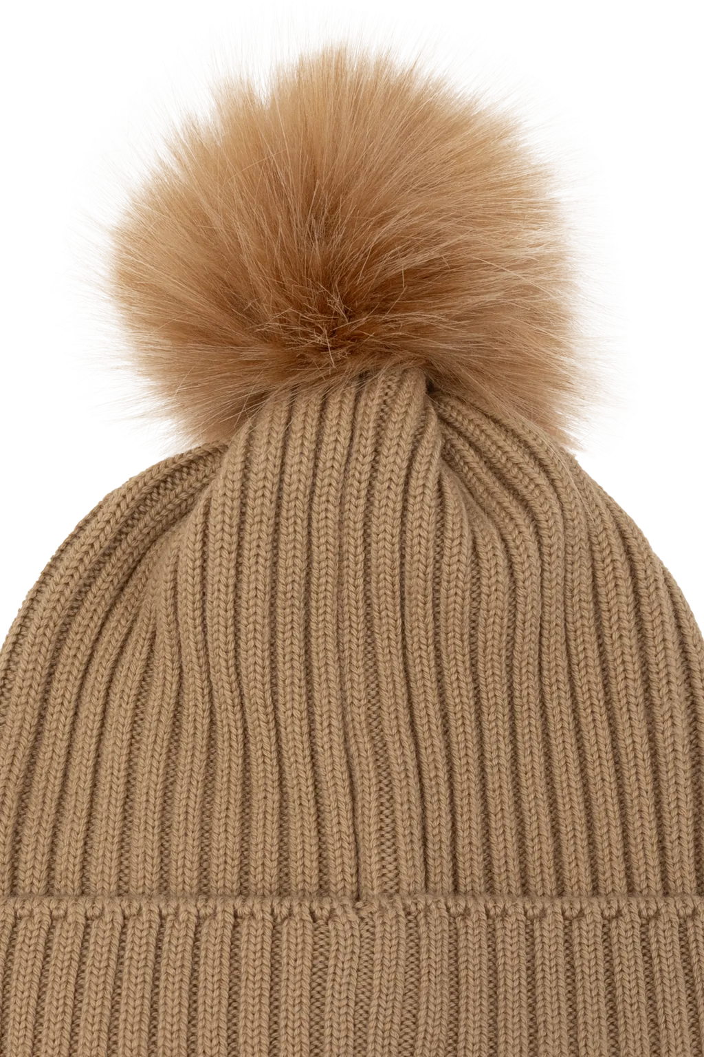 Pompom Detailed Knitted Beanie