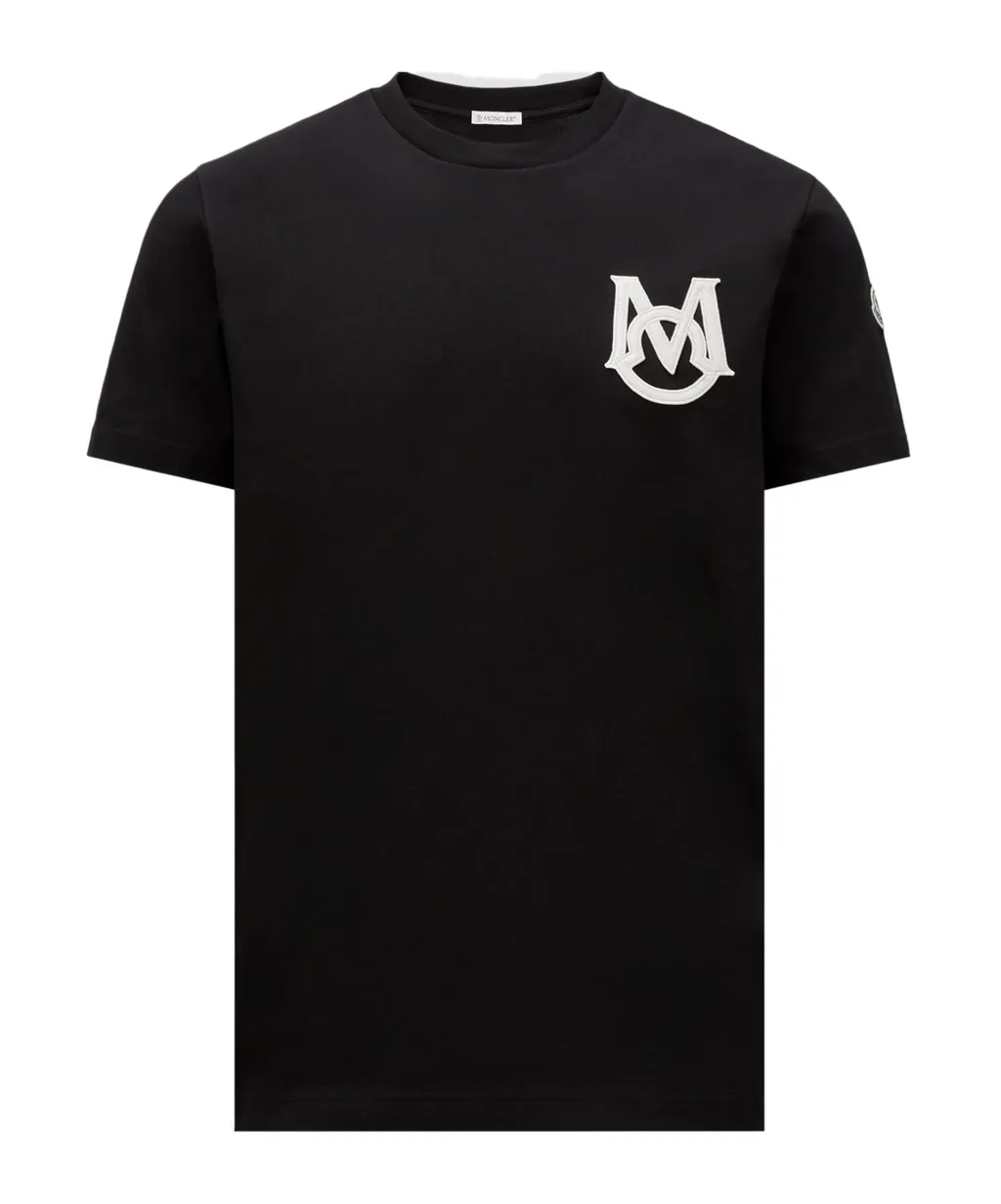 Logo Patch Crewneck T-Shirt