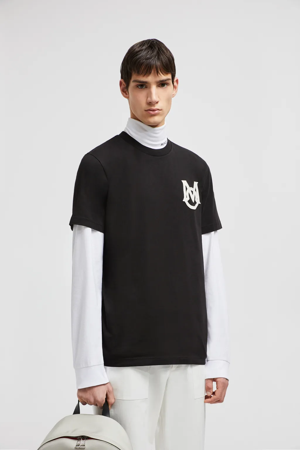 Logo Patch Crewneck T-Shirt