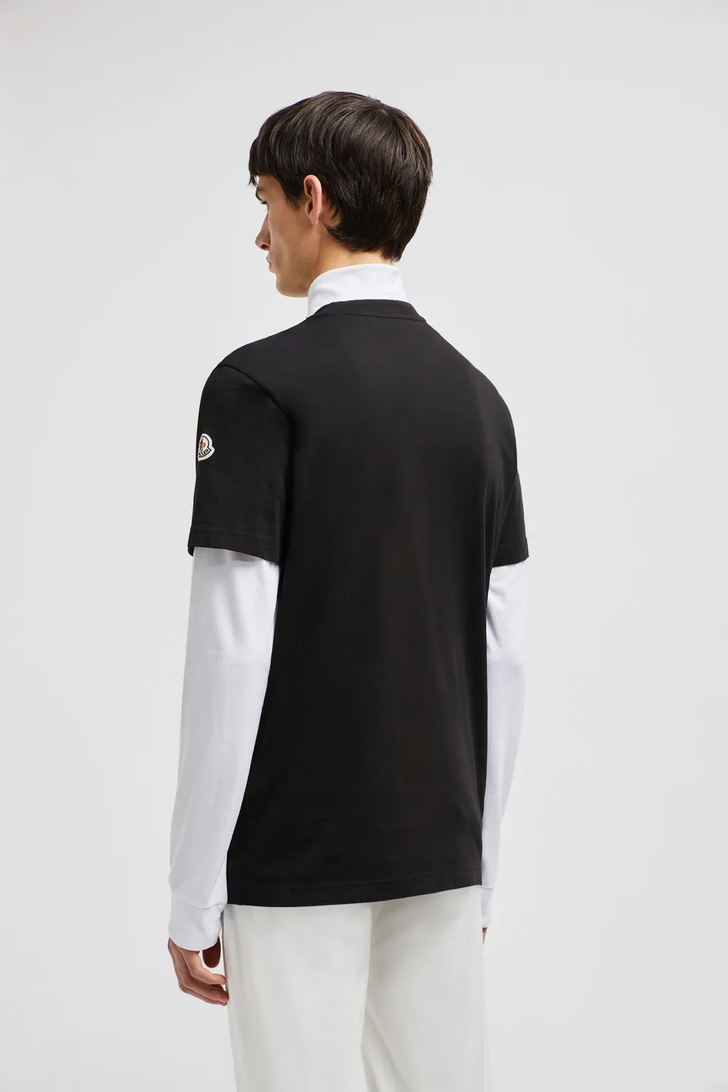 Logo Patch Crewneck T-Shirt