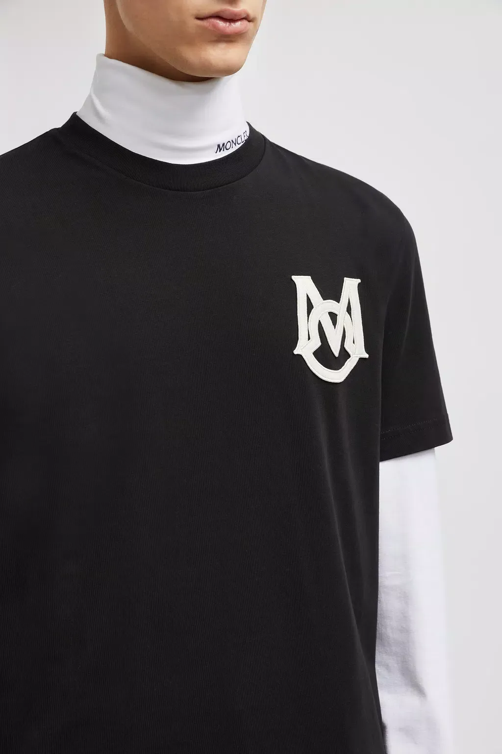 Logo Patch Crewneck T-Shirt