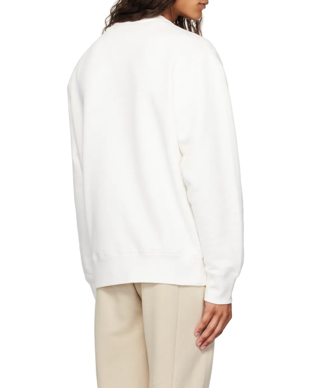Logo Patch Crewneck Sweatshirt