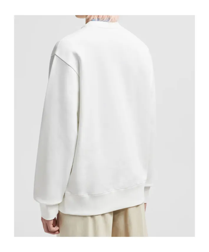 Logo Patch Crewneck Sweatshirt