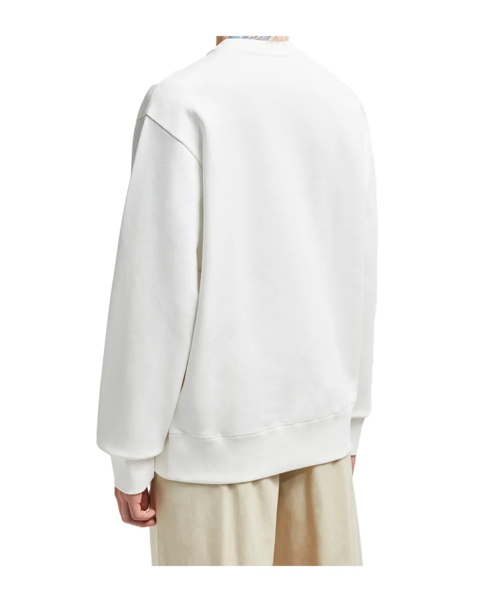 Logo Patch Crewneck Sweatshirt