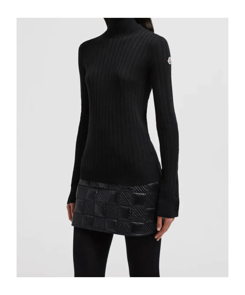 High Neck Long Sleeved Jumper
