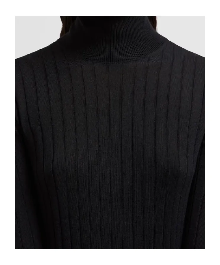 High Neck Long Sleeved Jumper