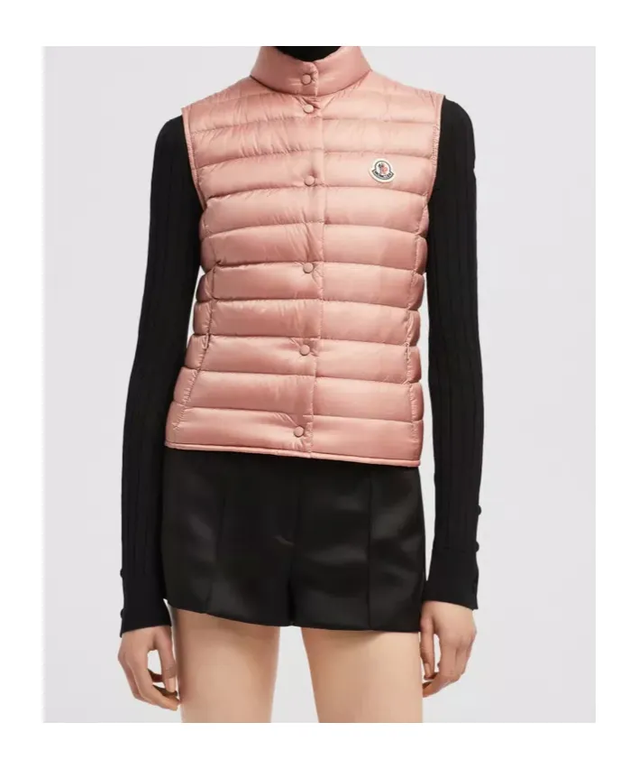 Liane High-Neck Padded Gilet