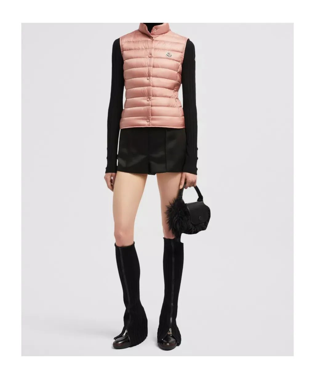 Liane High-Neck Padded Gilet