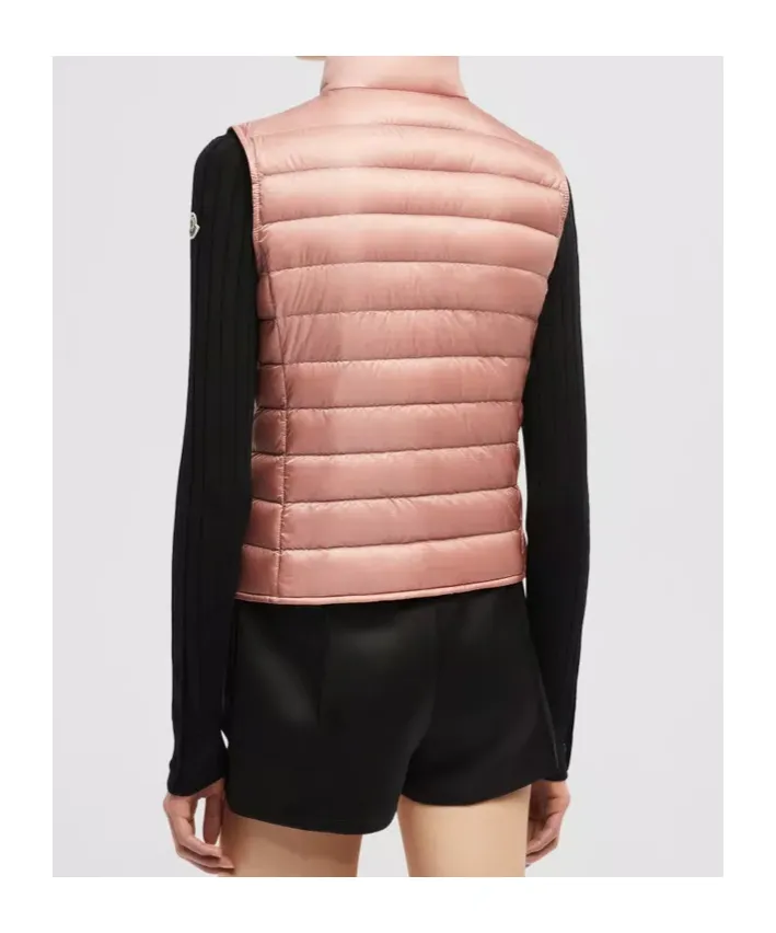 Liane High-Neck Padded Gilet