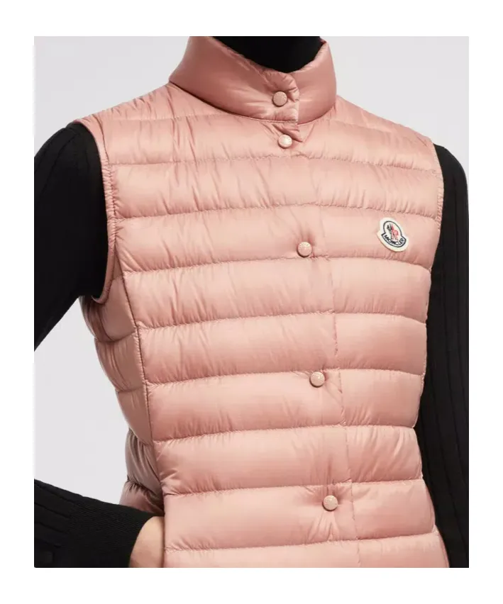 Liane High-Neck Padded Gilet