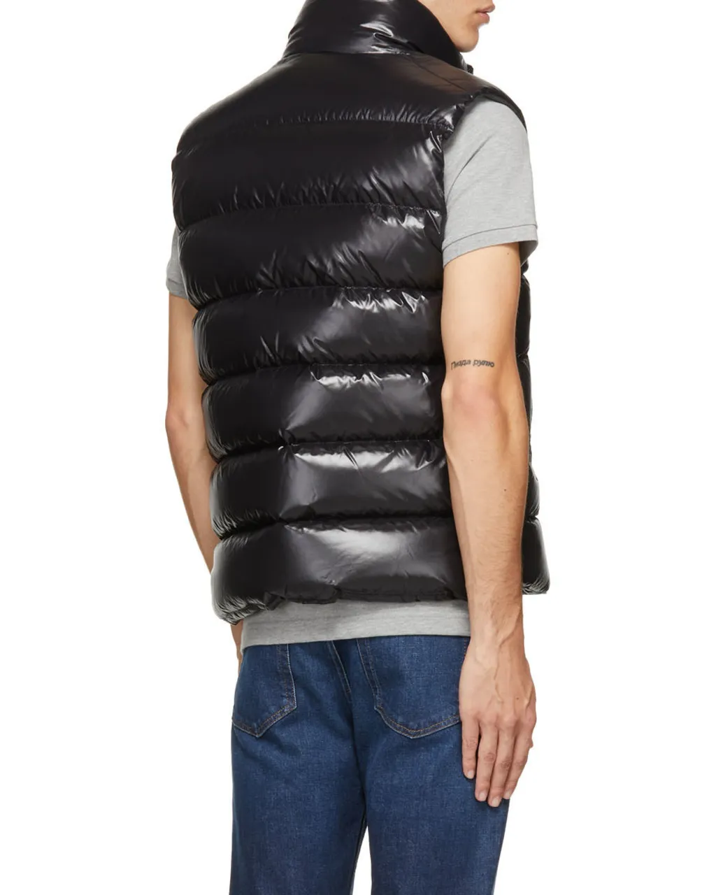 Tibb High-Neck Zip-Up Padded Gilet
