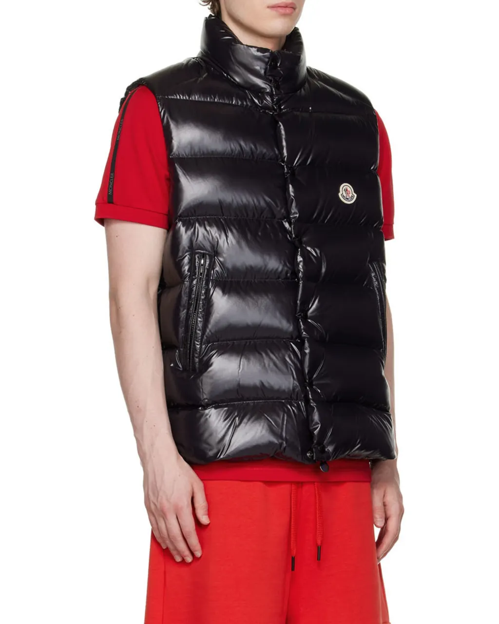 Tibb High-Neck Zip-Up Padded Gilet