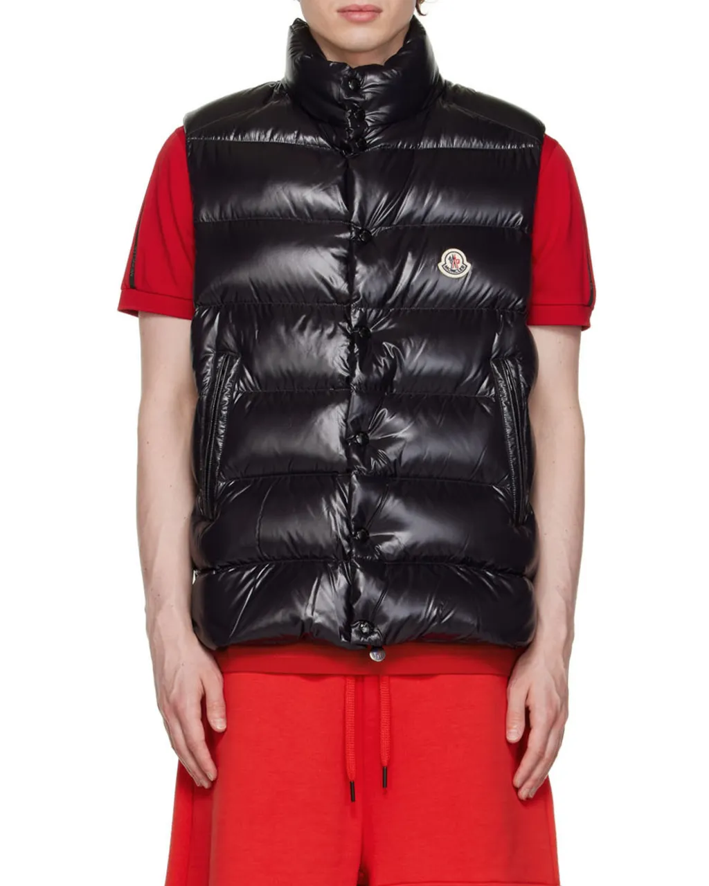 Tibb High-Neck Zip-Up Padded Gilet