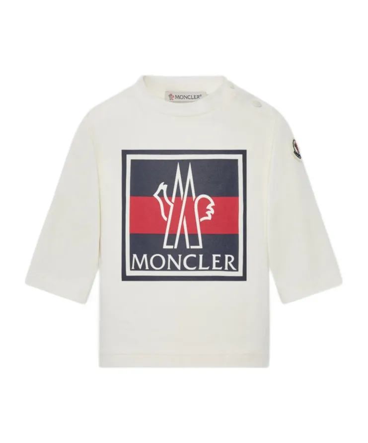Logo Printed Long-Sleeved T-Shirt