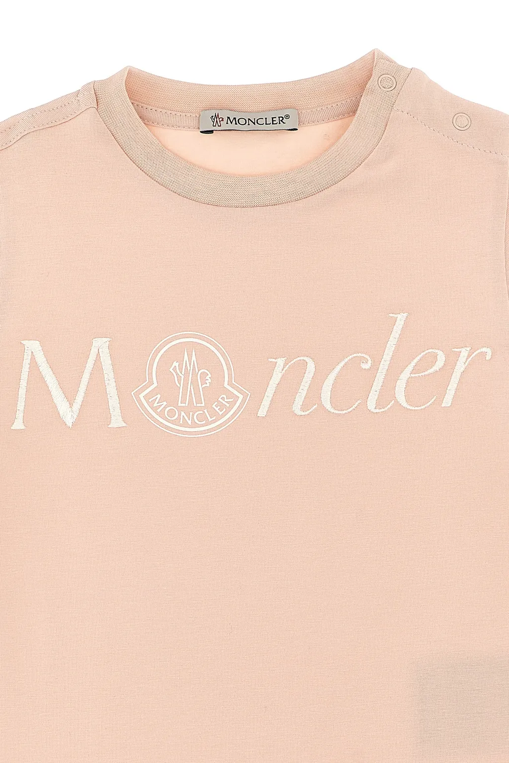 Logo Embroidered Crewneck T-Shirt