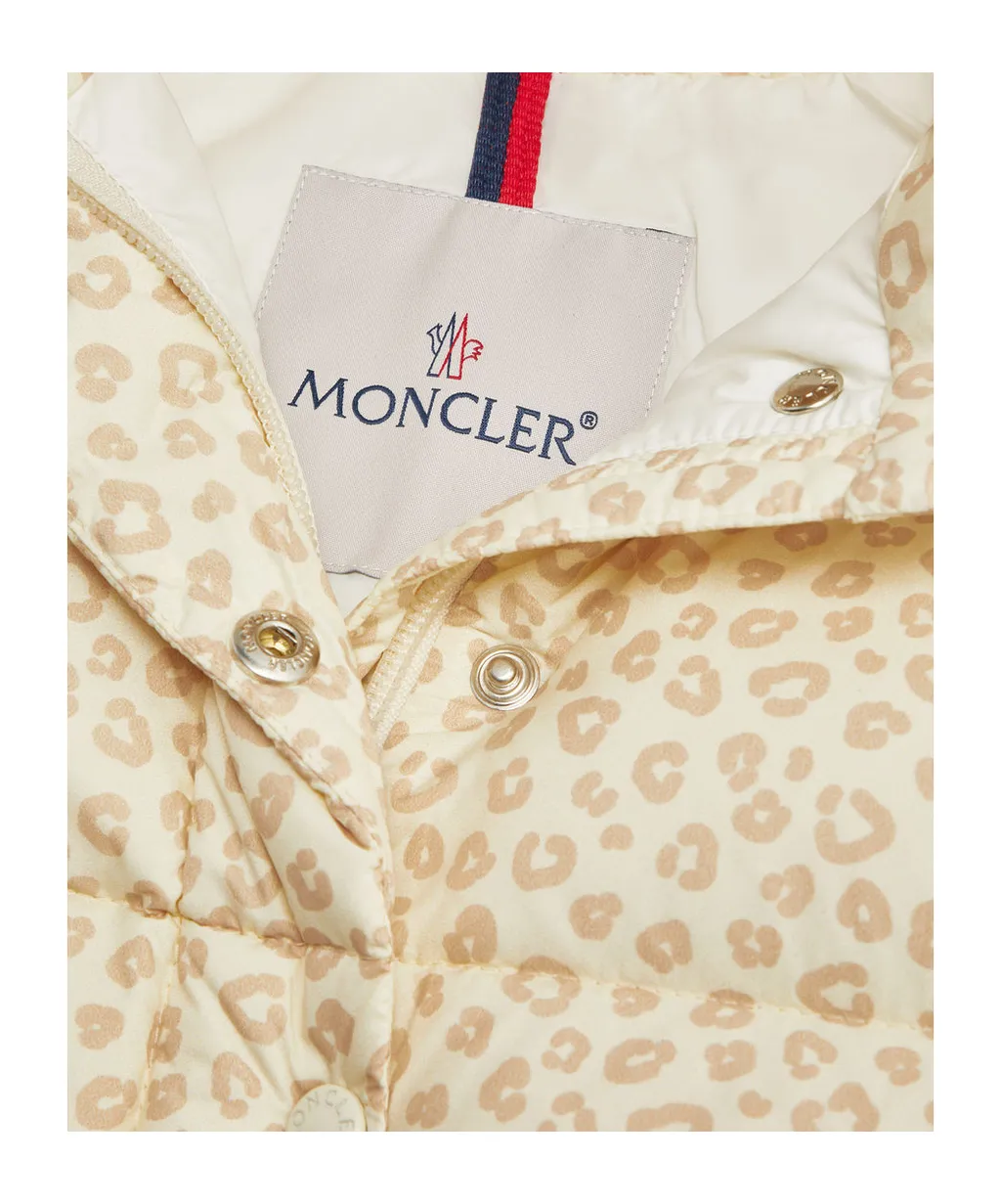 Tessa Logo Patch Down Jacket
