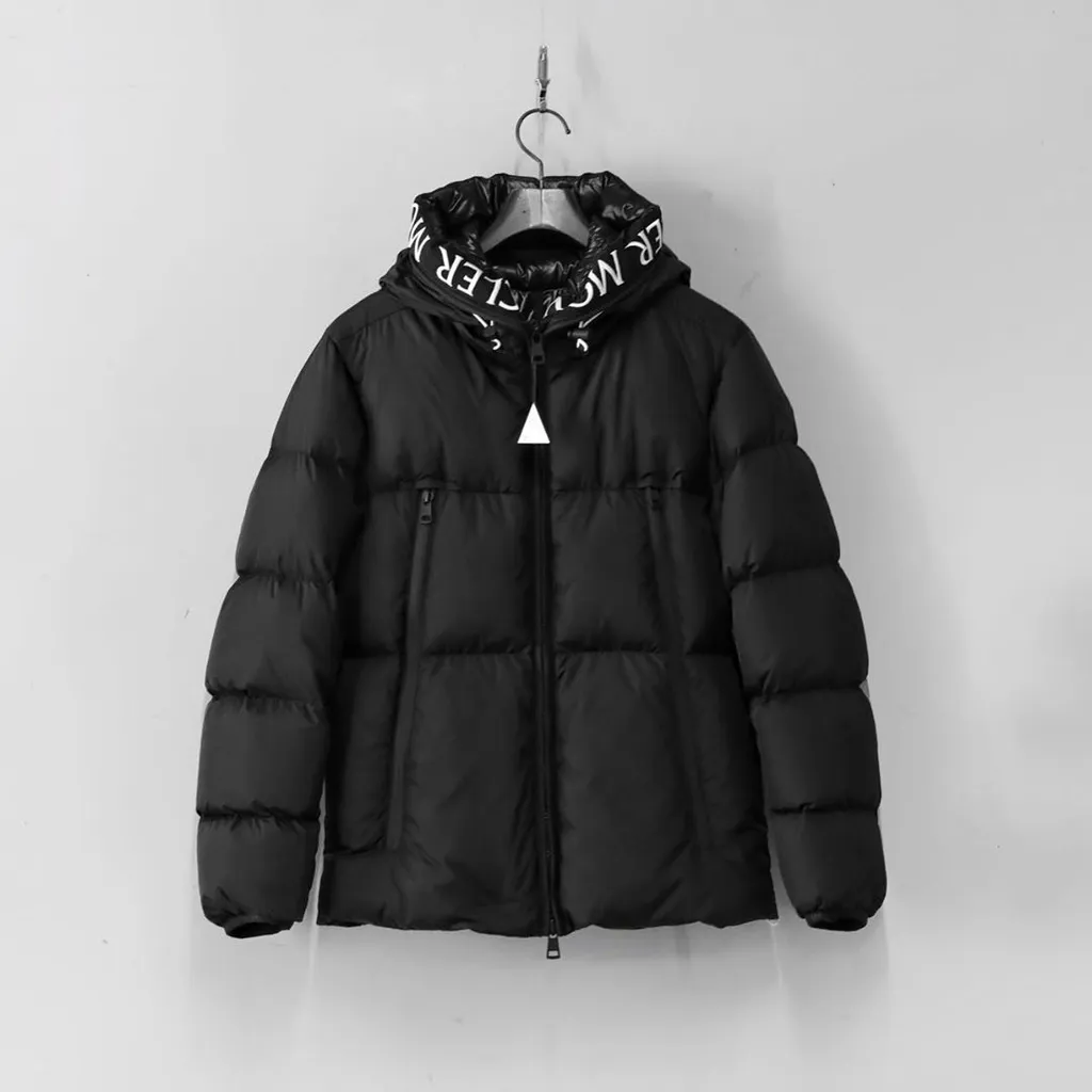 Zipped Hooded Puffer Jacket
