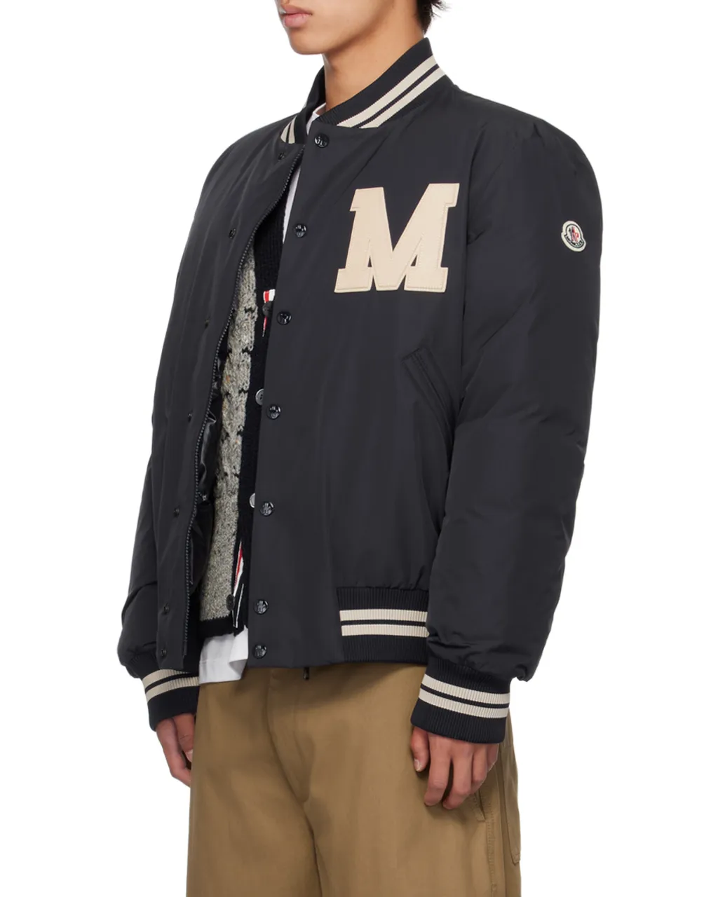 Moncler Button Down Padded Coat