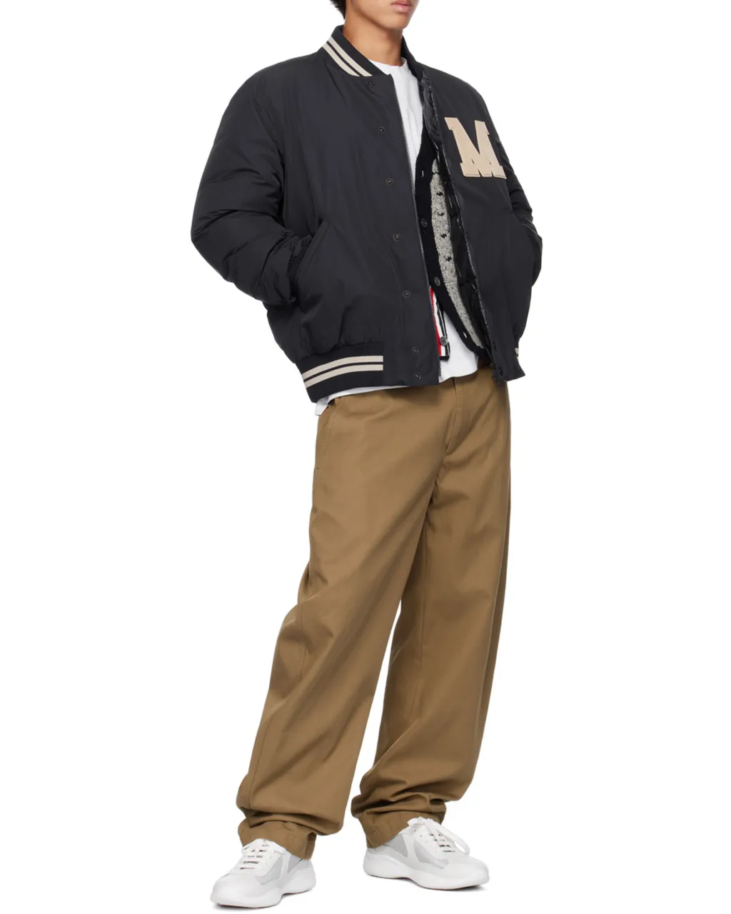 Moncler Button Down Padded Coat