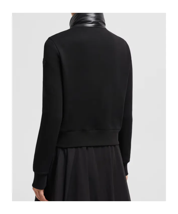 Padded Zip-Up Sweatshirt
