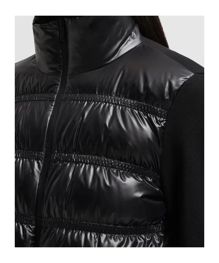 Padded Zip-Up Sweatshirt